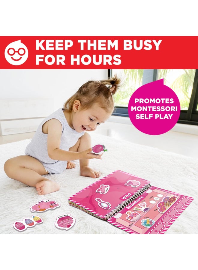 Doctor Jupiter My First Montessori Busy Book for Toddlers 1+ Year Olds | Preschool Learning Activities - Educational Travel Toys | Birthday Gift for Boys & Girls Ages 1,2,3 - Image 4