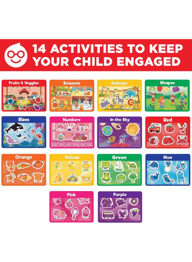 Doctor Jupiter My First Montessori Busy Book for Toddlers 1+ Year Olds | Preschool Learning Activities - Educational Travel Toys | Birthday Gift for Boys & Girls Ages 1,2,3 - Image 3