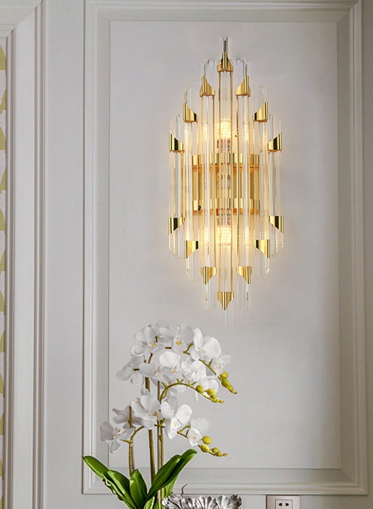 Happy Light Warm Yellow Glass Battery LED Wall Light with Remote Control - Image 2