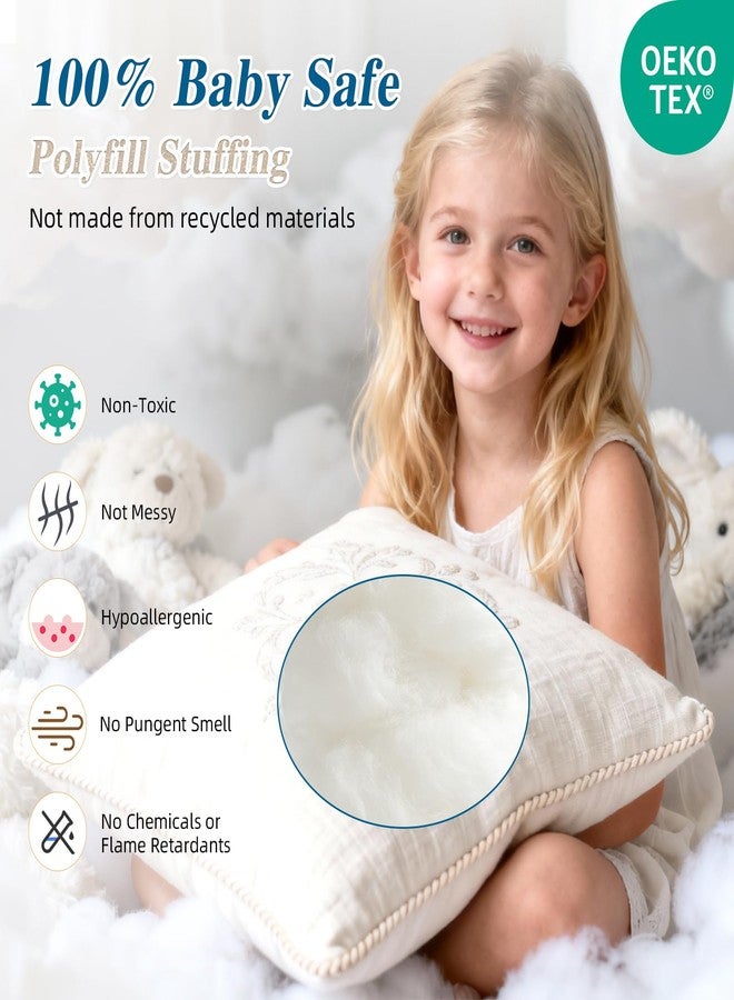 Jecqbor 5lbs/80oz Soft Polyfill Stuffing, Fluffy Pillow Stuffing Filling for Pillow, Couch Cushion, Cloud Project, Stuffed Animal, Craft, Clean Polyester Fiberfill for Crochet, Pet Bed, Plush Toy - Image 4
