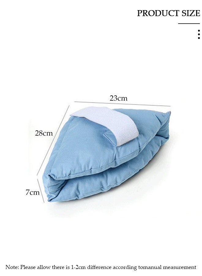 DUNISO Heel Protector Heel Cushion,Heel Cushion Protector Pillow to Relieve Pressure from Sores and Ulcers, Ankle Protector Foot Ankle Warm Cover for Pressure Sores & Keeping Warm Elderly Foot Correction Cover - Image 2