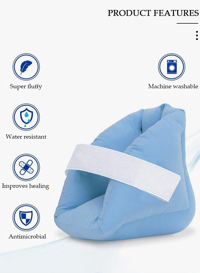 DUNISO Heel Protector Heel Cushion,Heel Cushion Protector Pillow to Relieve Pressure from Sores and Ulcers, Ankle Protector Foot Ankle Warm Cover for Pressure Sores & Keeping Warm Elderly Foot Correction Cover - Image 3