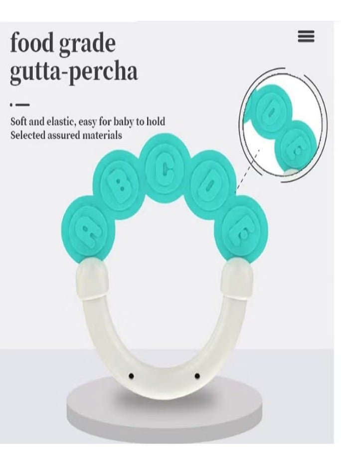4pcs Silicone Hand Rattles Set - High Quality Sleeping Rattle Baby Toys for 0-24 Months - Image 2