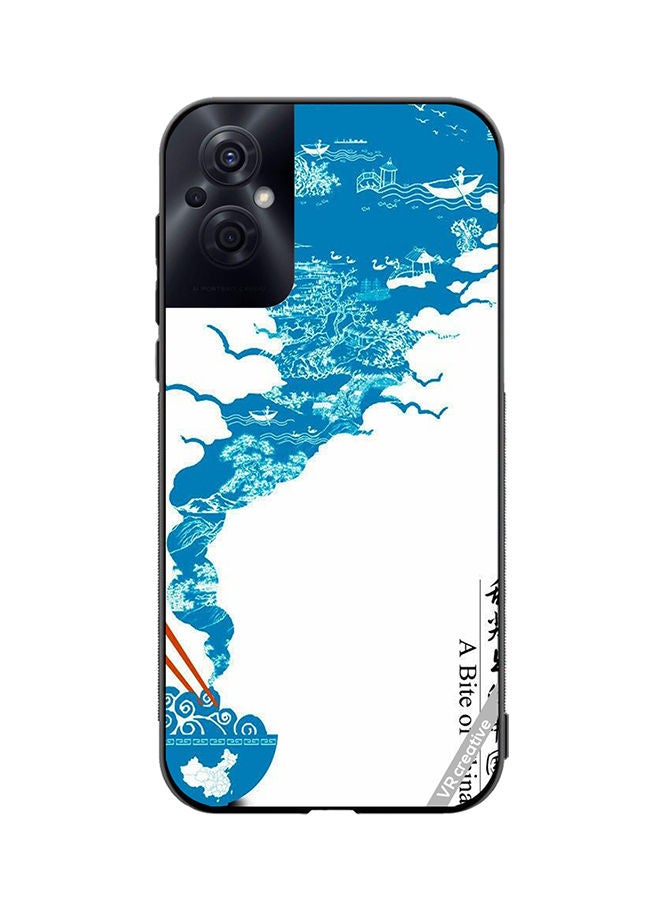 VR CREATIVE Protective Case Cover For Oppo Reno8 Z A Bite Of China Design Multicolour - Image 1
