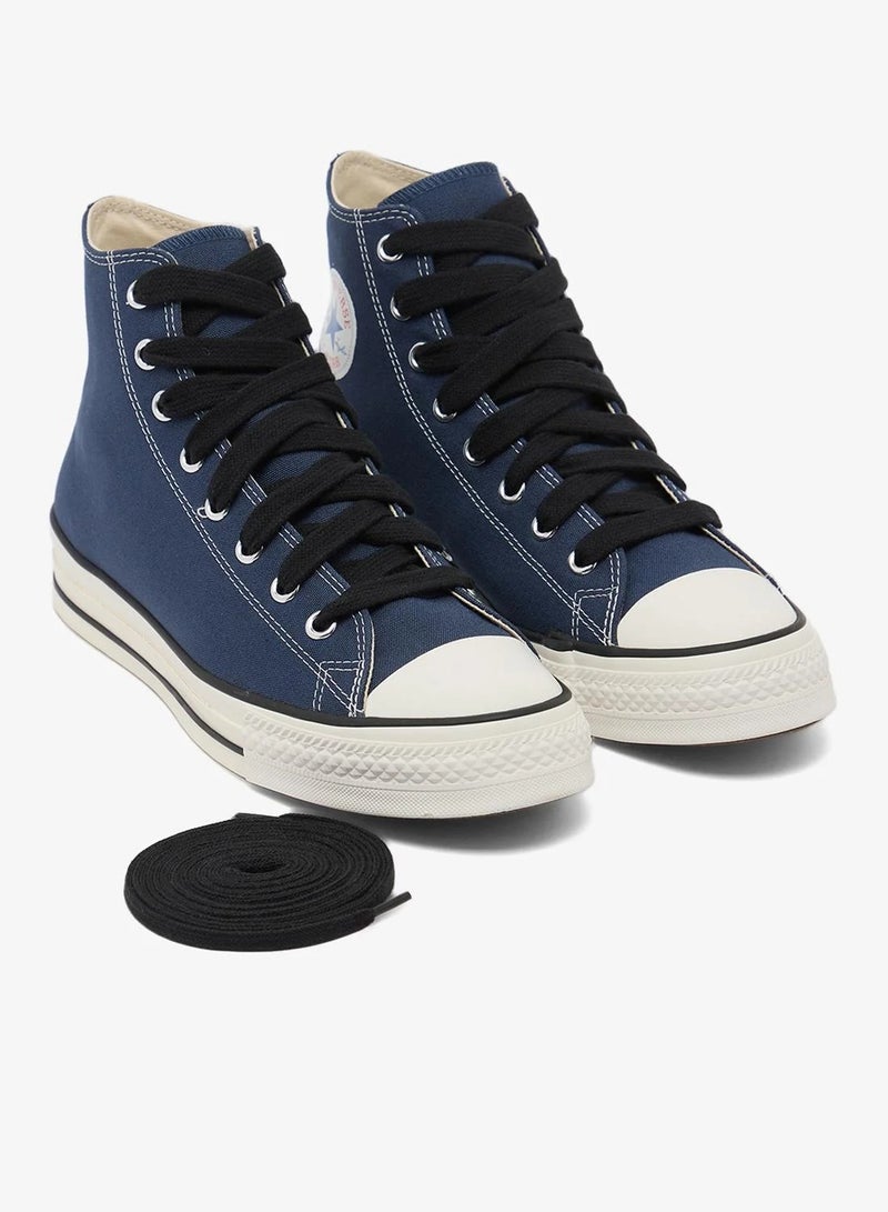 Converse Men's Navy High Top Sneakers with Ankle Coverage - Image 4