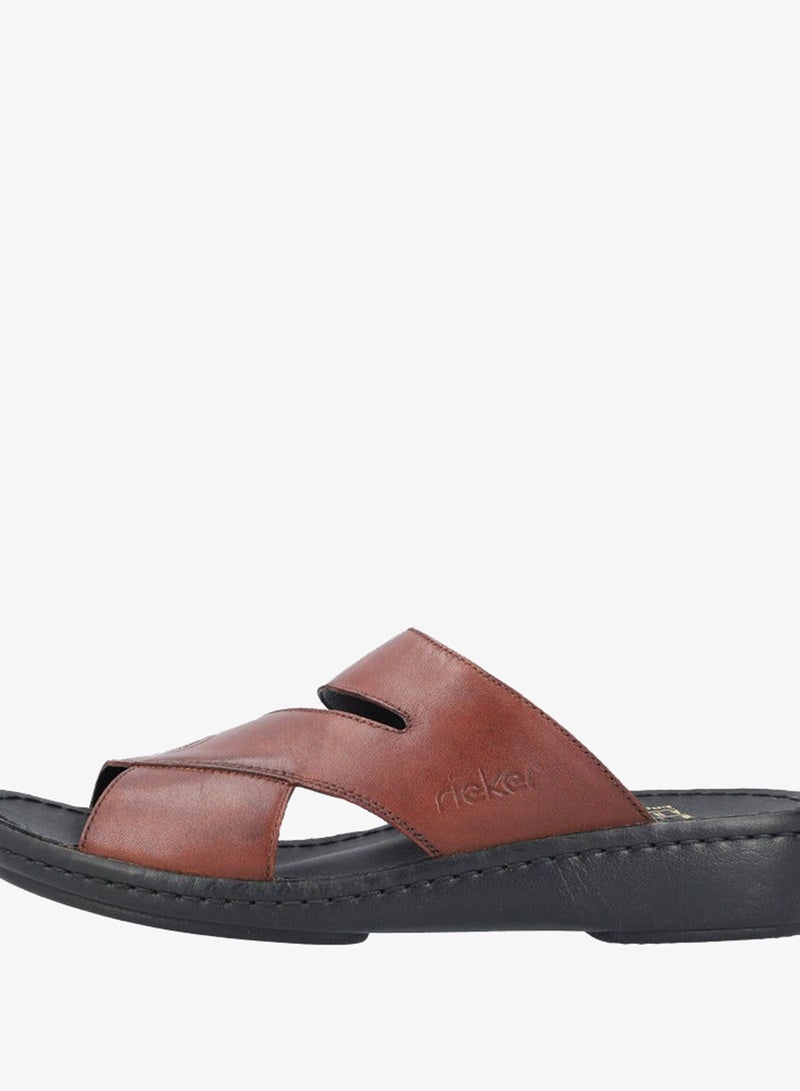 ريكر صنادل رجالي رايكر 23974-23 لوجانو بني - Image 4