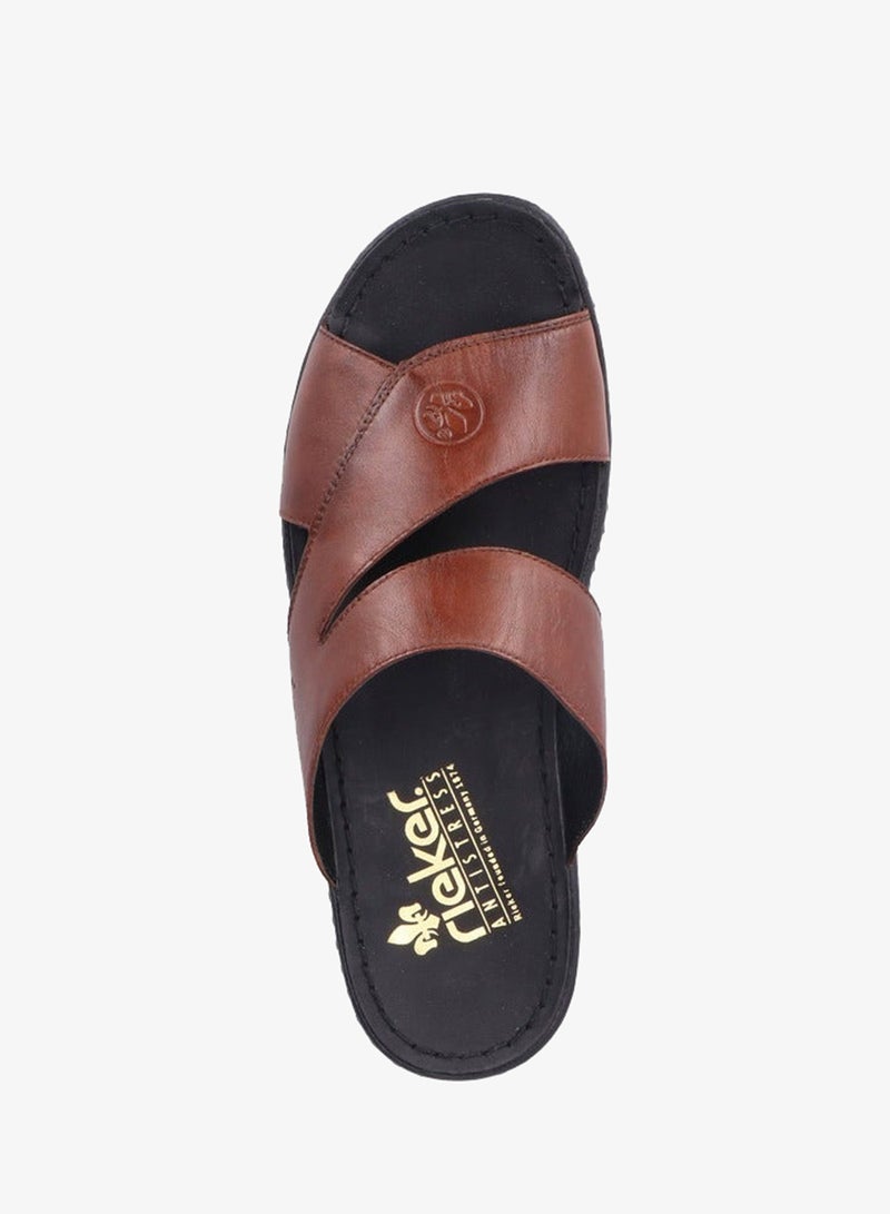 ريكر صنادل رجالي رايكر 23974-23 لوجانو بني - Image 3