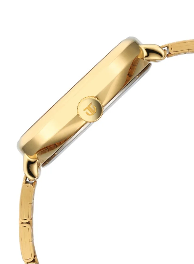 تيتان Titan Neo Curve Green Dial Gold Stainless Steel Strap Watch for Men 1885ym02