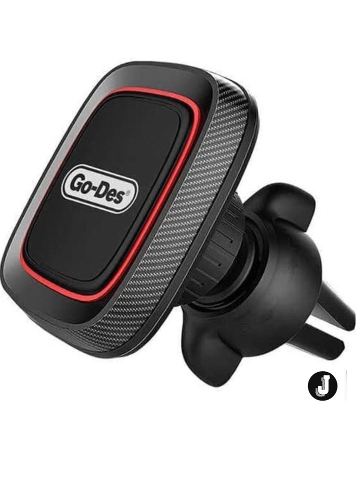 JAJEEK Car Air Vent Magnetic Phone Holder – 360° Rotation Mobile Car Mount for Secure, Hands-Free Viewing and Easy Access - Image 1