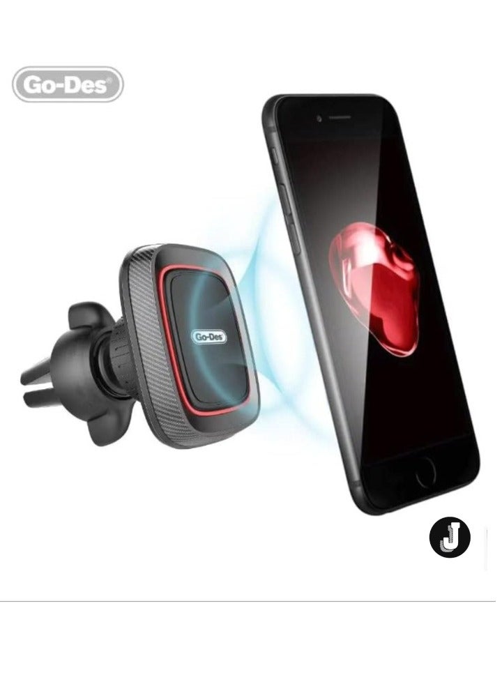 JAJEEK Car Air Vent Magnetic Phone Holder – 360° Rotation Mobile Car Mount for Secure, Hands-Free Viewing and Easy Access - Image 2