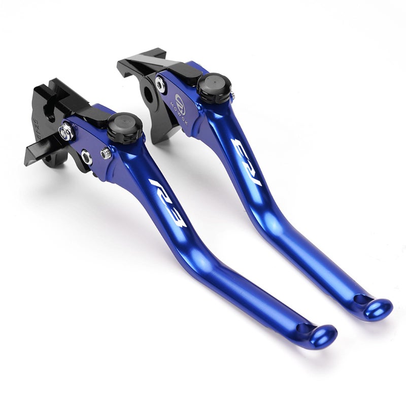 MOWOK Fit for Yamaha R3 YZFR3 YZFR3 2015 2016 2017 2018 2019 2020 2021 2022 2023 2024 2025 Motorcycle Accessories CNC Brake Clutch Levers Blue - Image 2