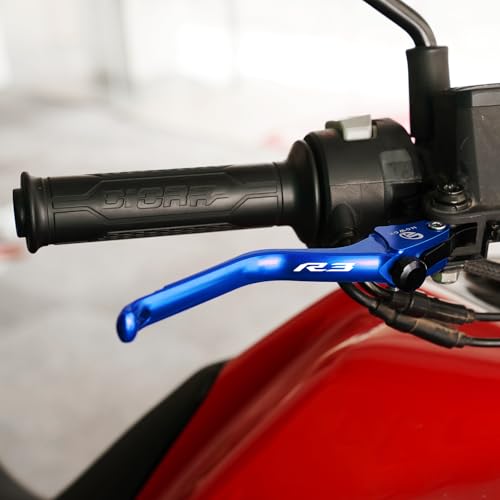 MOWOK Fit for Yamaha R3 YZFR3 YZFR3 2015 2016 2017 2018 2019 2020 2021 2022 2023 2024 2025 Motorcycle Accessories CNC Brake Clutch Levers Blue - Image 3