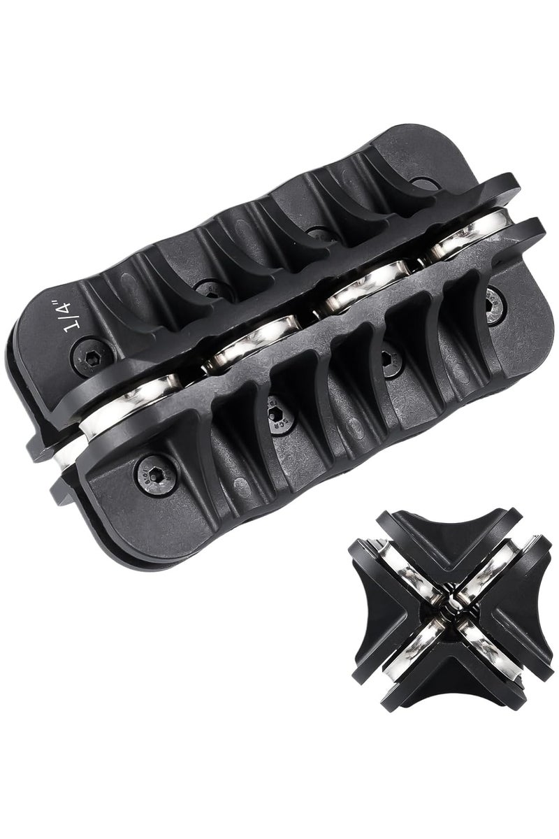 1/4 Inch Tubing Straightener, Handheld Brake Line Tube Straightening Tool for Fuel Line Copper Aluminum Steel Coils - Image 1