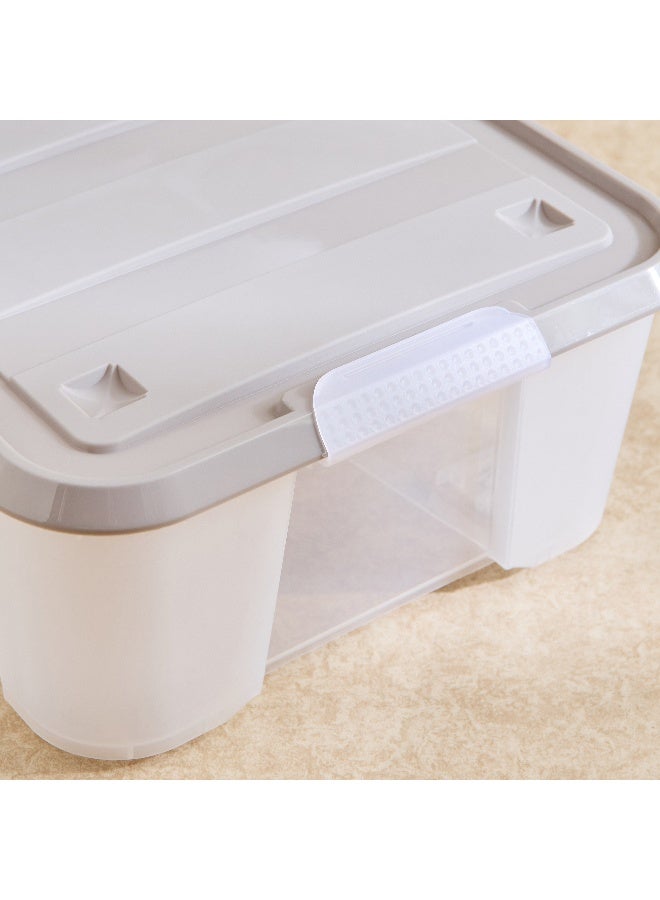 Home Box Juana Underbed Storage Box - 35L, Clear - Image 3