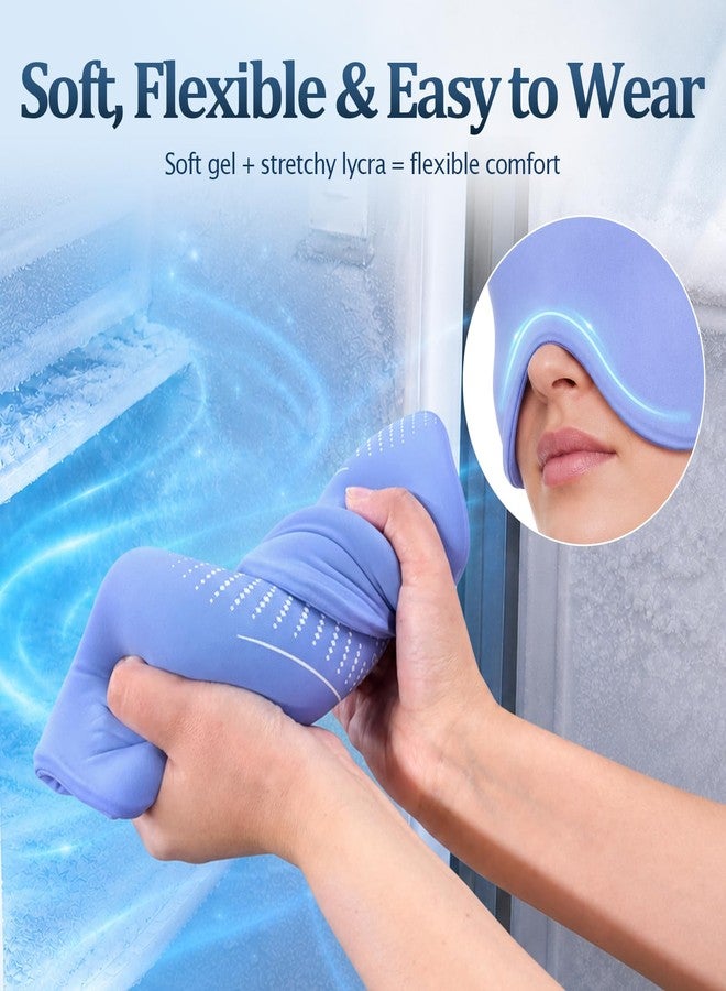Comfytemp Migraine Relief Cap, Headache Hat, FSA Eligible HSA, Focus Relief for Temple Forehead, Hot Cold Compress Gel Ice Pack Resuable Ice Face Head Hat, Sinus Tension Headache Stress, Women Gifts - Image 4