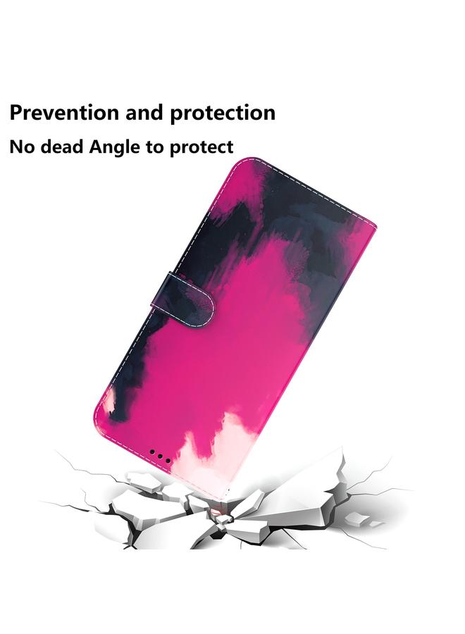 S-TOP Case For Nokia G21 / G11 Watercolor Pattern Horizontal Flip Leather Phone Case - Image 4