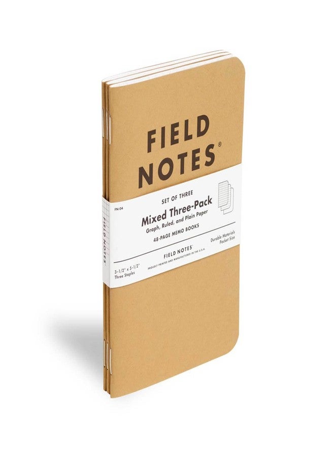 فيلد نوتس مجموعة من 3 أوراق رسم بياني من ورق كرافت من Field Notes - Image 4