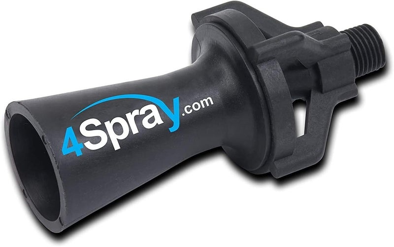 4SPRAY Eductor Nozzle - NPT Fluid Mixing Eductors - Glass Reinforced Polypropylene - 1/4 inch (5 Count) - Image 2