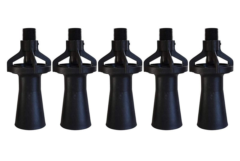 4SPRAY Eductor Nozzle - NPT Fluid Mixing Eductors - Glass Reinforced Polypropylene - 1/4 inch (5 Count) - Image 1
