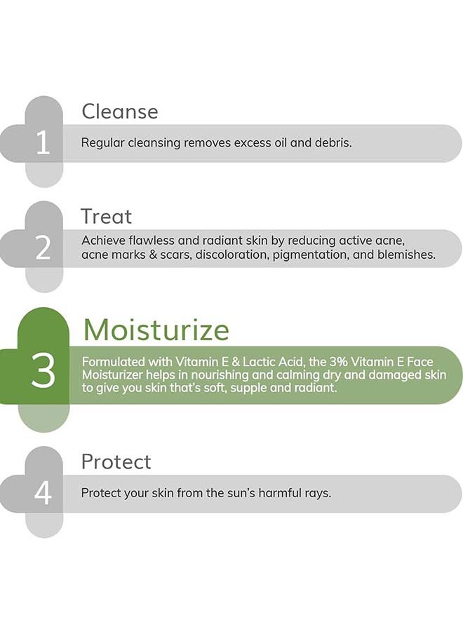 THE derma Co 3% Vitamin E Face Moisturizer  - Image 3