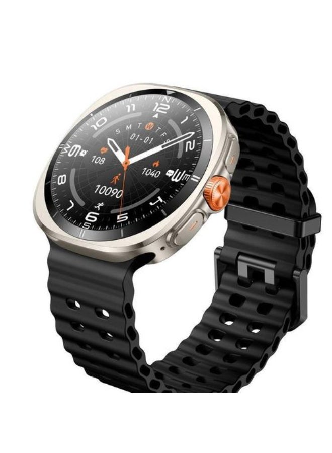 Recci RA40 Smart Watch - Black - Image 1