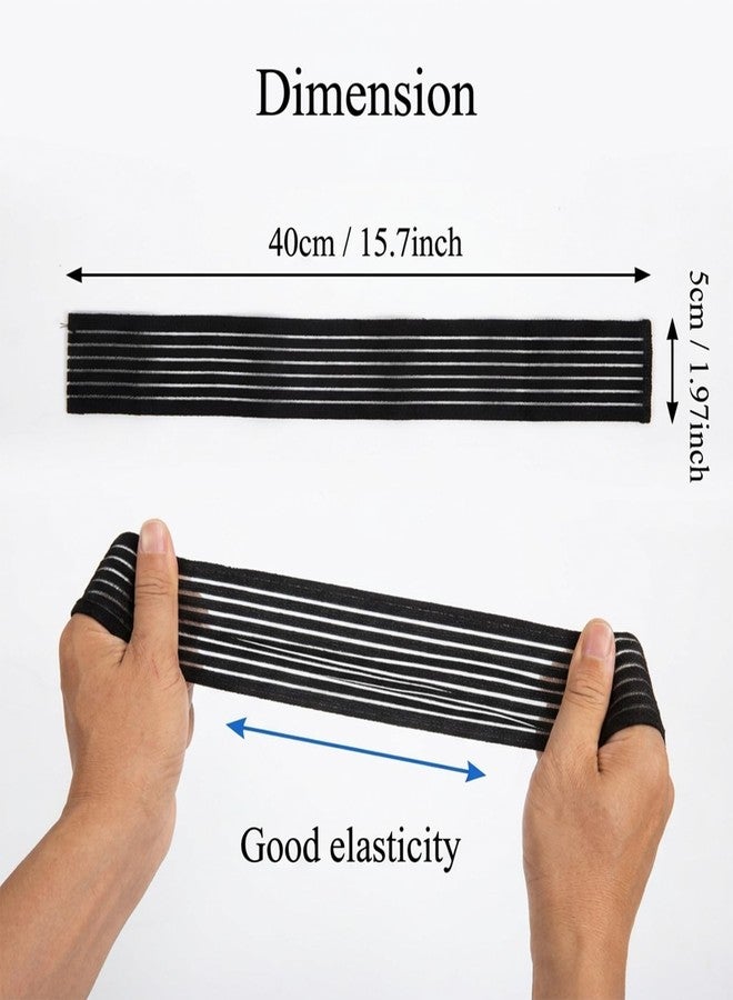 JFRHUDS 4Pcs Ice Pack Straps,Elastic Fastening Bands,Cold Hot Therapy Belt - Image 2