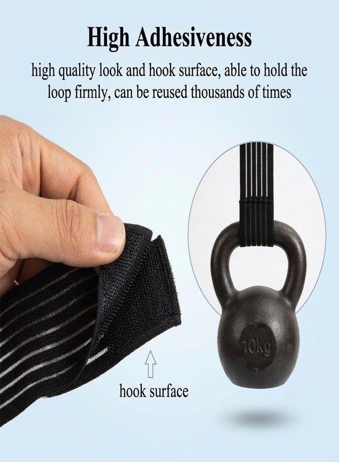 JFRHUDS 4Pcs Ice Pack Straps,Elastic Fastening Bands,Cold Hot Therapy Belt - Image 3