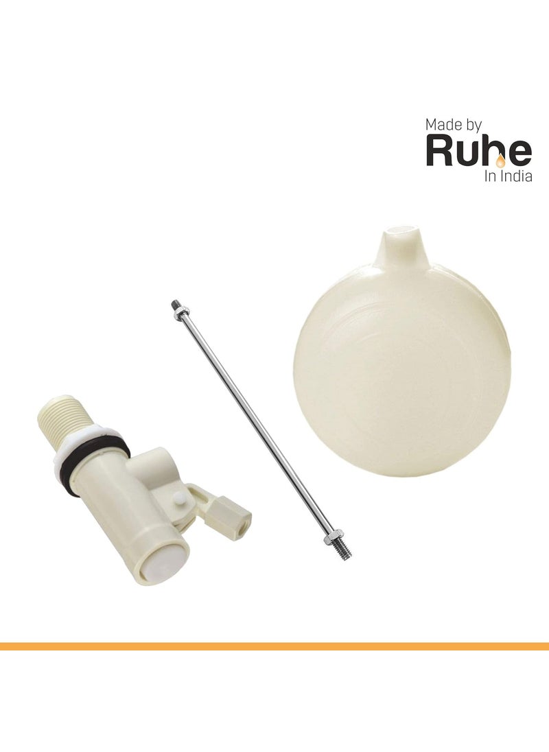 RUHE Ruhe 15mm Ball Cock PTMT Ball Cock with Aluminum Rod and Ball 15mm Set of 2  - Image 2