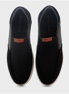 Robert Wood Casual Moccasin Slip Ons  - Image 4