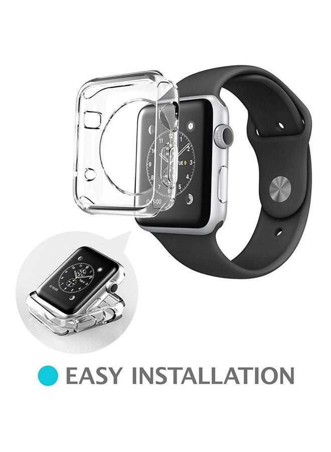 NIBEMINENT Pack Of 5 Colorful TPU Cover Case For Apple Watch 42mm Multicolour - Image 4