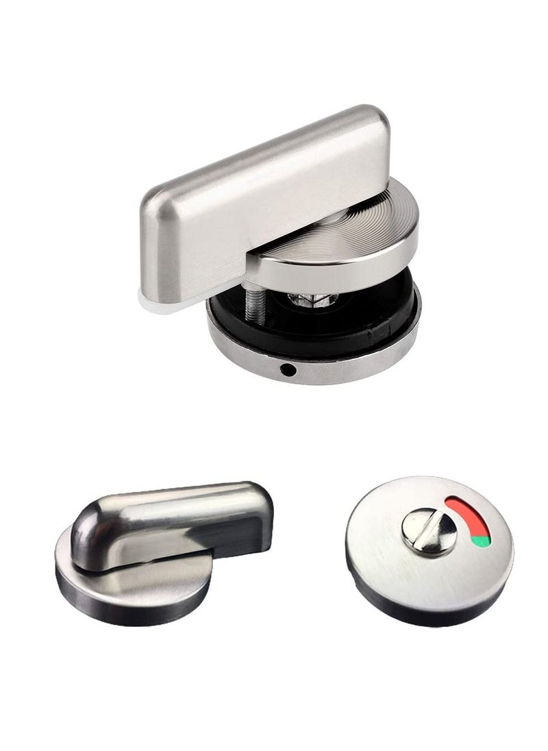 Y&D Zinc Alloy Door Lock, Vacant Engaged Privacy Indicator, Lock for Toilet Restroom Bathroom  - Image 1