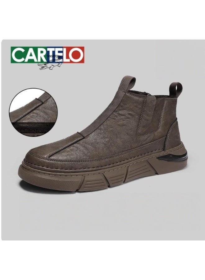 CARTELO New British Style Martin Boots for Men - Image 1