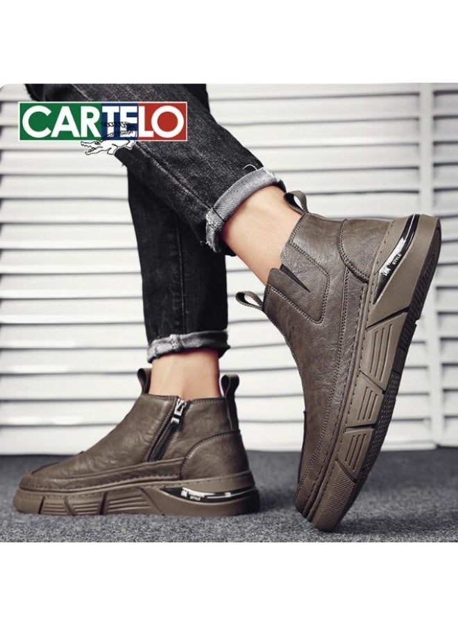 CARTELO New British Style Martin Boots for Men - Image 2
