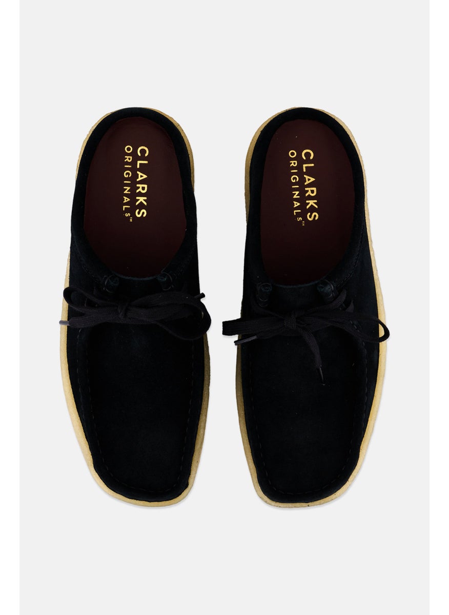 clarks Men Slip On Suede Clogs, Black  - Image 3