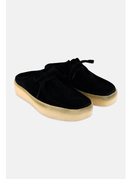 clarks Men Slip On Suede Clogs, Black  - Image 1