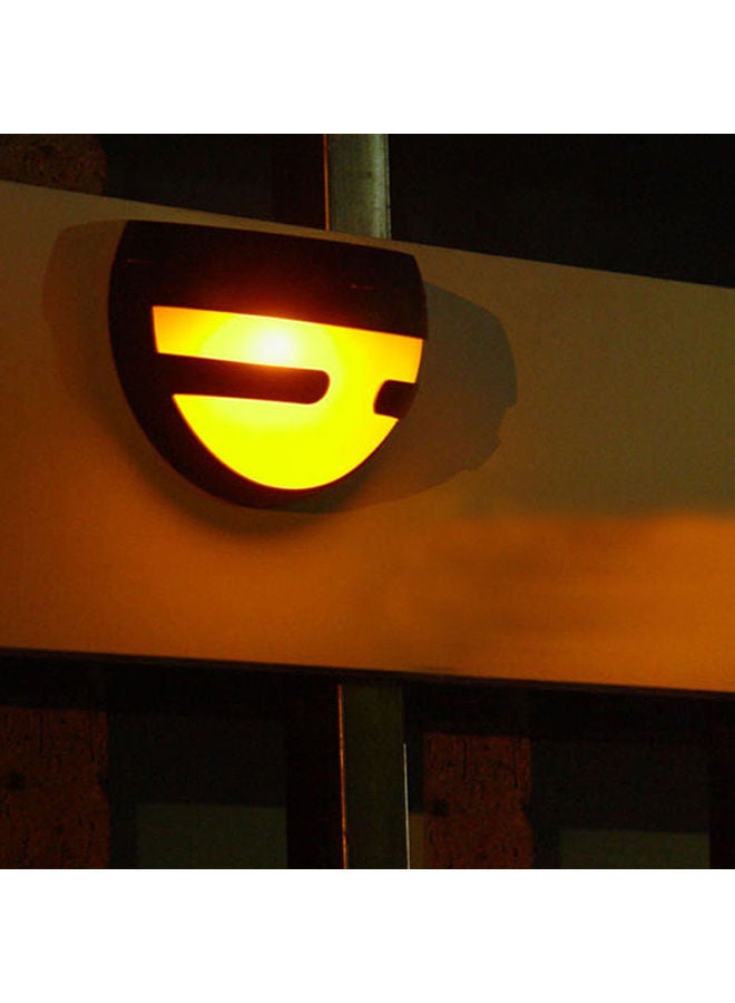 NIBEMINENT 2 LEDs Waterproof Outdoor Lamp Black 12.5x6x9cm - Image 2