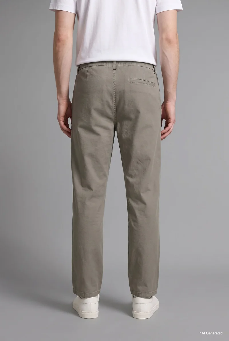 Defacto  Baggy Fit 100% Cotton Trousers for Men | Best Price UAE
