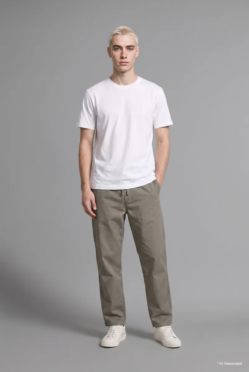 Baggy Fit 100% Cotton Trousers