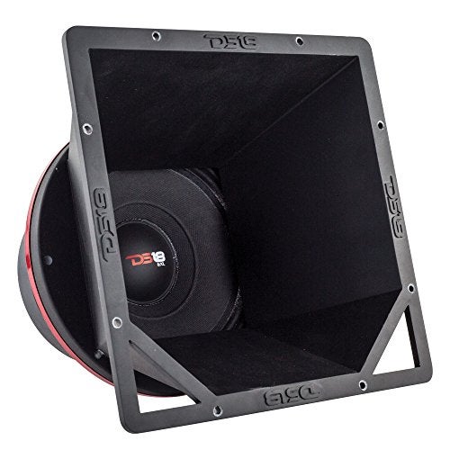DS18 PRO-SDF8 8-in Mid Diffuser Flare for Extremely Loud Sound (Requires Driver) 8" Loudspeaker Horn Diffuser Exit Horn Waveguide, Bolt-on Installation, Fits Most 8" Speakers - Image 2
