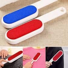 Dkriva Plastic Pet Cat Hair Remover - Double-Sided Standard-Size, Travel Pet Hair Removal Brush, Cleaning Fluff from Carpet, Car Seat, Couch, Clothing (1Pcs) - Image 3