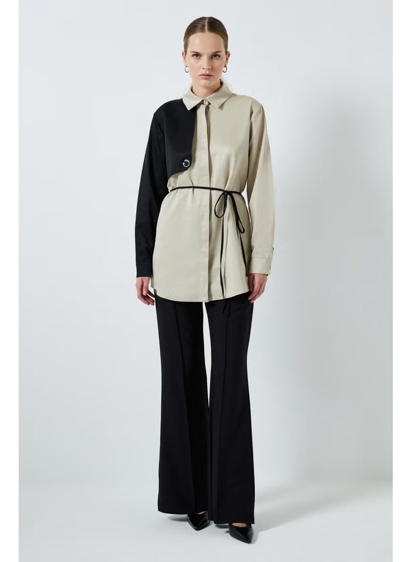 Touche Contrast Color Shirt - Image 1