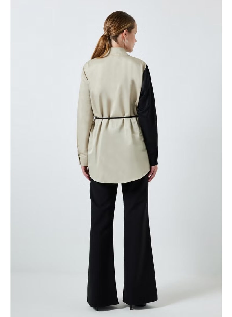 Touche Contrast Color Shirt - Image 3
