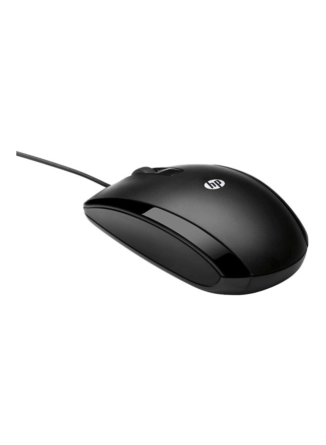 HP ماوس ضوئي بمنفذ USB طراز X500 أسود - Image 2