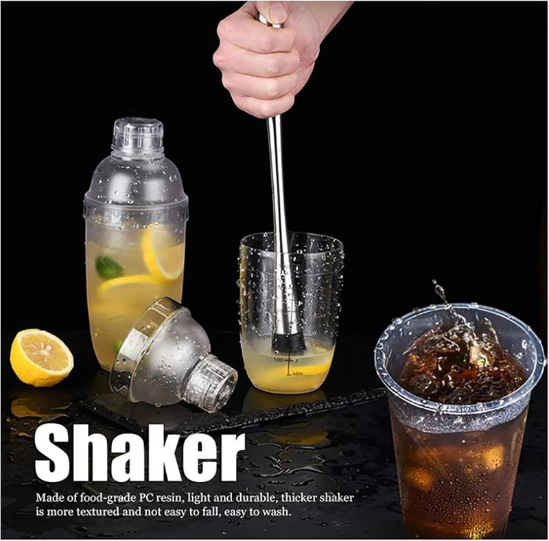 GoodTool 700ml Transparent Cocktail Shaker with Scales - Professional Bartending Tool - Image 4