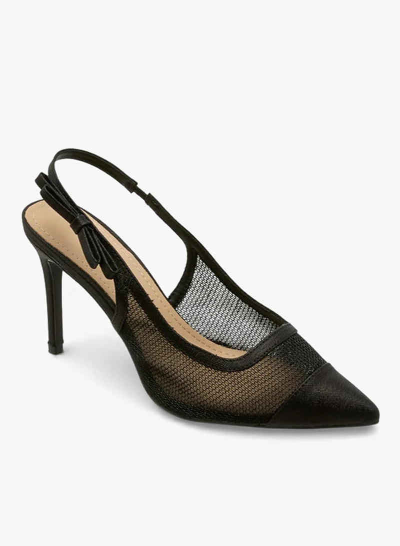 فلورا بيلا من شو إكسبرس حذاء نسائي بكعب خنجر وحزام خلفي