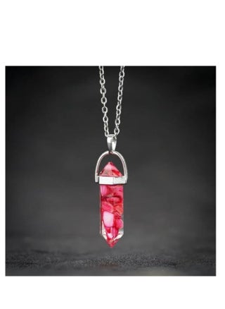 Natural Gemstone Hexagonal Necklace - pzsku/Z51D24EF17A891B562560Z/45/_/1700055755/1f78ef2e-dd98-4177-86f6-dfa16c5bb68b