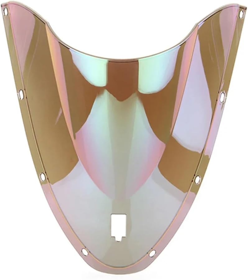 White Iridium Motorcycle Windscreen Windshield Deflector For Ducati 749 749R 749S 999 999R 999S 2005 2007 Universal Fit - Image 1