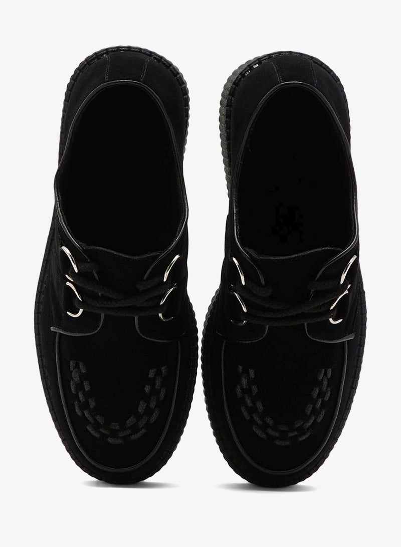 ترافل من نمشي حذاء لوفر برباط - Image 4