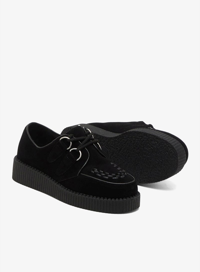 ترافل من نمشي حذاء لوفر برباط - Image 3