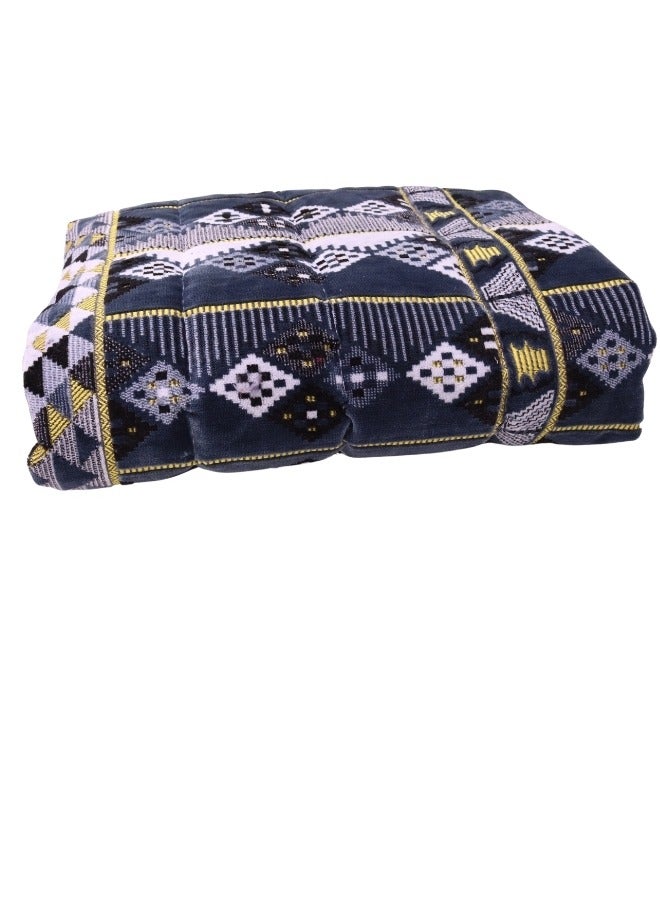 SMART HOME Cotton sleeping blanket for camps and rest houses, soft to the touch, made of high-quality materials, natural cotton blanket for one person, size 190*70*6 cm - Image 4